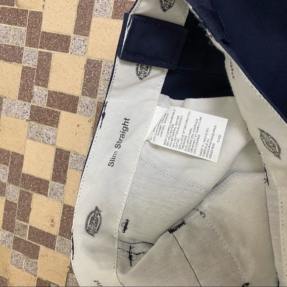 Navy Blue Dickie Pants - Picture 2 of 2